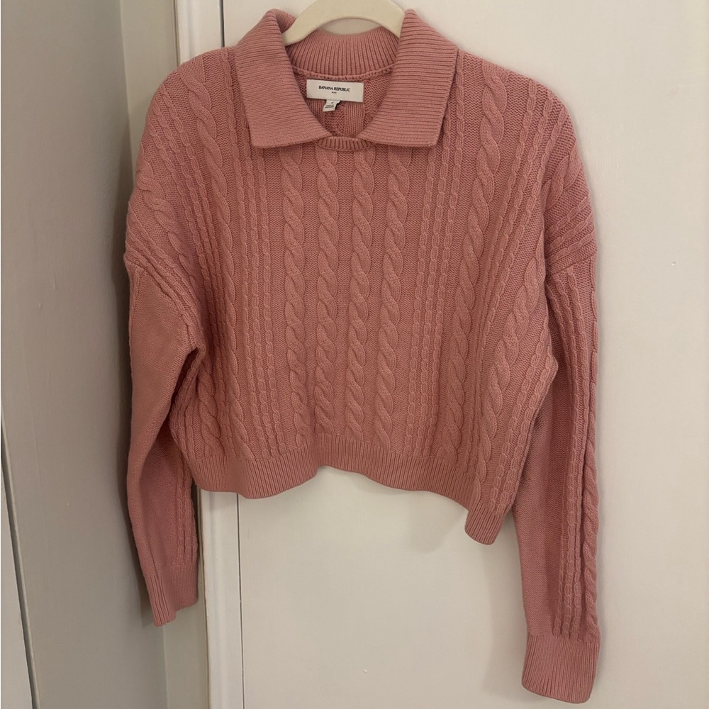 NWOT Banana Republic Cable Knit Sweater
